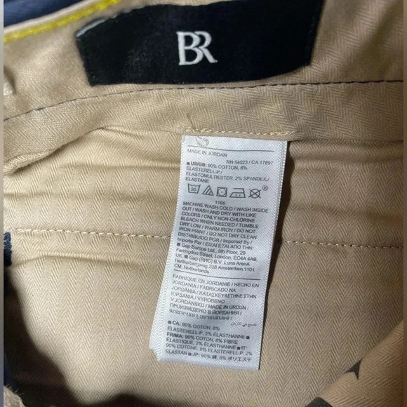 Banana Republic athletic  rapid movement Chino sz 34x34 - Picture 5 of 13